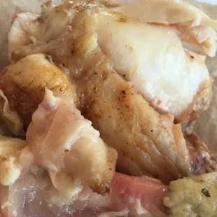 Raw chicken wings
