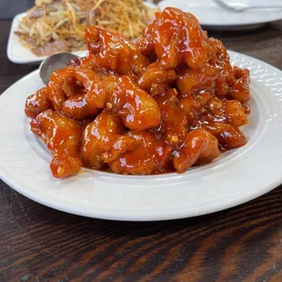 Orange chicken