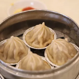 Instagram: @eat_saw_telle Shanghai Steamed Pork Dumplings