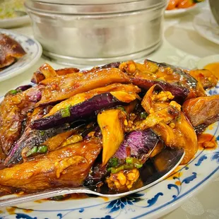 Eggplant with minced Pork