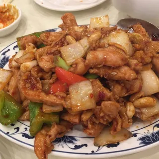 Shrimp And Chicken In Black Bean Sauce