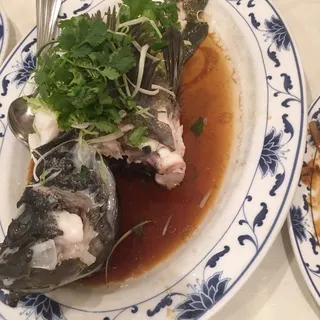 Steamed Rock Cod