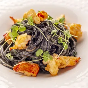 Squid Ink Spaghetti