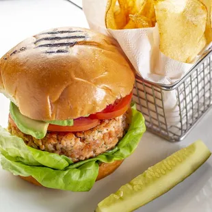 Salmon Burger