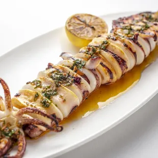 Grilled Calamari