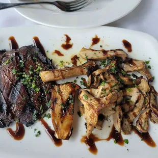 a plate of food on a table