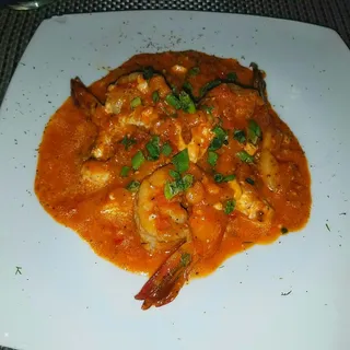 Shrimp Saganaki