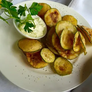 Fried Zucchini and Eggplant