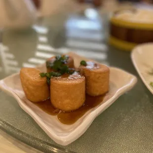Fried tofu