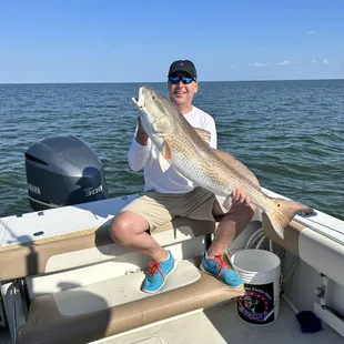Excellent day of fishing with Captain Rob.  He literally went the extra mile to get us on fish.