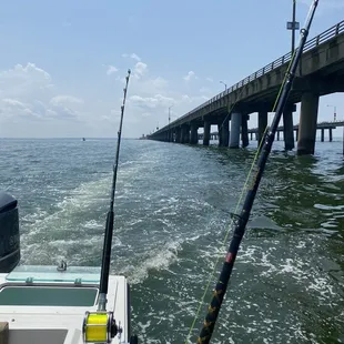 Trolling For Spanish mackerel