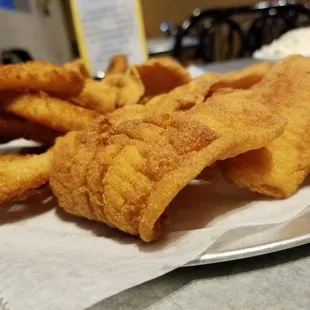 Bass and flounder yummy!