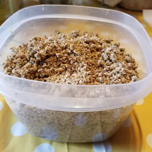 Leftover Salt from Crabs