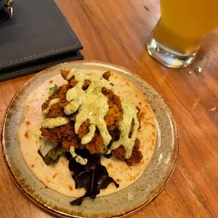 Fried Oyster Taco