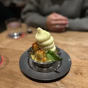 Pineapple sorbet