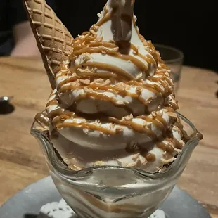 coconut sundae