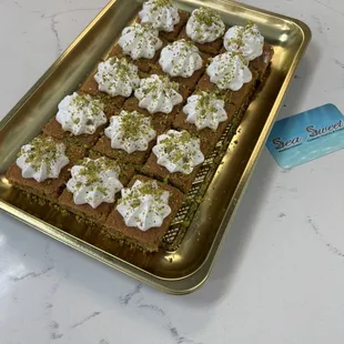 Maamoul mad with pistachio and home made marshmallow