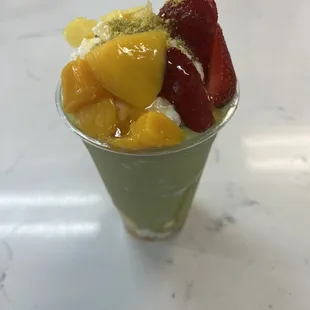 Acapulco avocado smoothie with Ashta