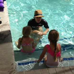 A semi private class with a friend!