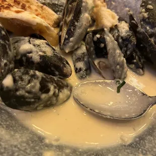 Fresh Black Mussels