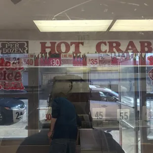 2 dozen large mixed crabs  for $65