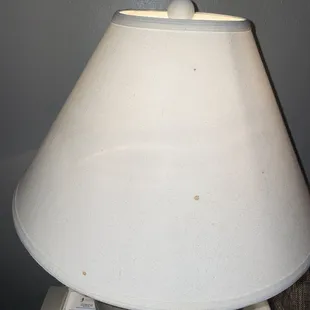 lamp with mysterious spots