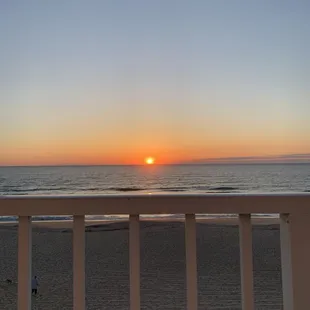 View from terrace - sunrise