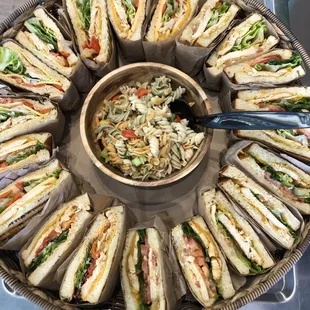 Signature Panini Platter! Great For Lunch Meetings!