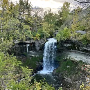 The Falls across from the restaurant.