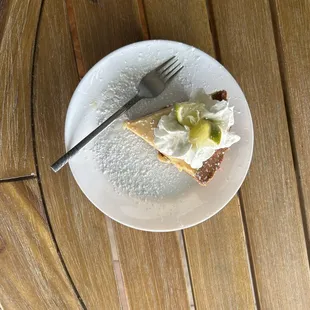 Made from scratch Key Lime Pue with crunchy graham cracker crust. Come and get you some.