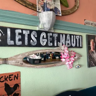 Restaurant gifts from loved ones and friends.