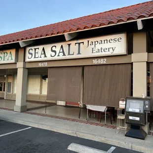 the outside of the store