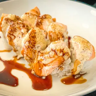 Baked Salmon Roll