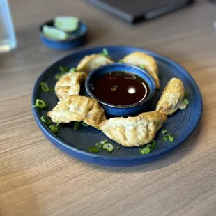 Gyoza- well fried but the sauce was not enjoyable