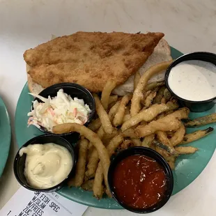 Small fish sandwich