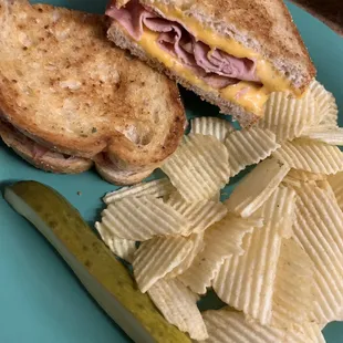 Grilled Ham and cheese
