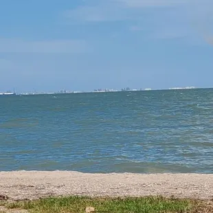 Beach view from the hotel