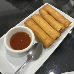 A1. Crispy Vegetable Egg Rolls