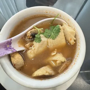 S2. Tom Yum Vegetable Soup