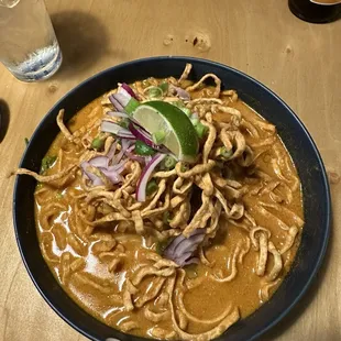 khao soi with beef