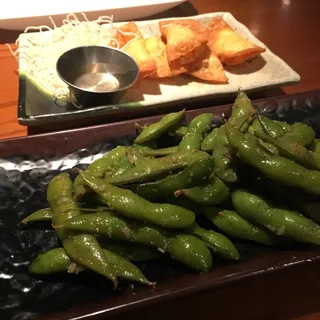 Lime Garlic Edamame