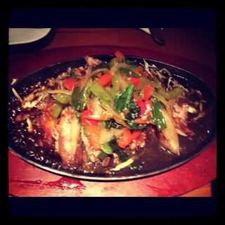 Spicy Basil Duck
