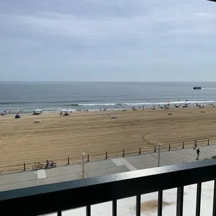 View from the window and balcony