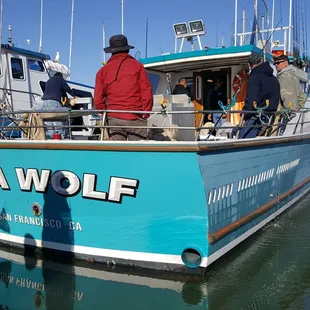 The sea wolf, great trip with captian John and his crew.