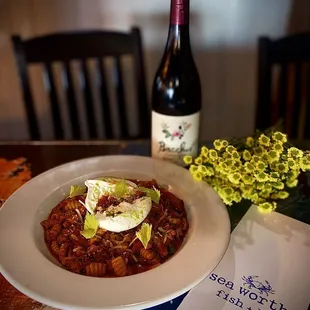 Burrata pasta