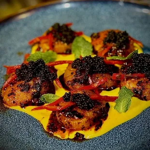 Scallop crudo