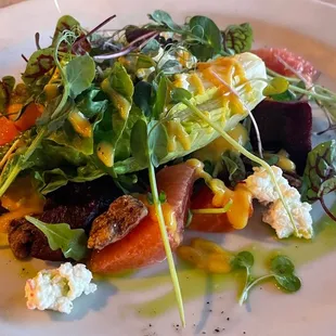 Beet and Goat Cheese Salad