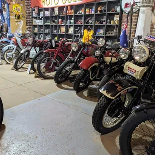 Seaba Station, motorcycle museum