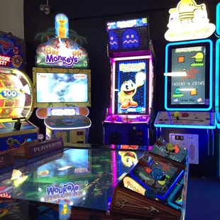 We have some of the latest arcade games around!