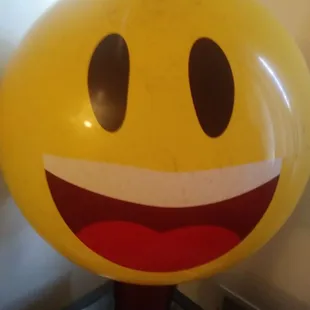 U can win a. Huge emoji ball